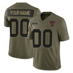 Custom A.Cardinals Active Player Olive BUTLER 2025 F.U.S.E. Salute to Service Limited Stitched Jersey